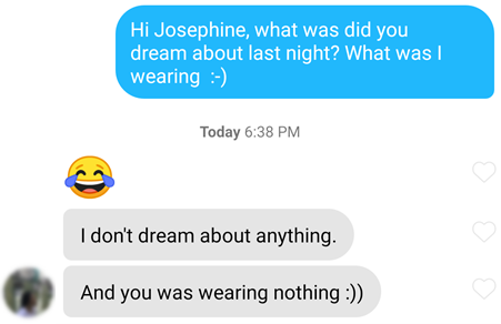 What is a hilarious icebreaker on Tinder?