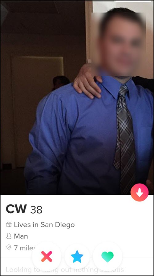 Cropping photos on Tinder is a huge mistake.